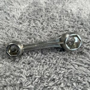 Vintage Multi-Size Metric Pocket Wrench 10 Sizes 8-17mm Cast Aluminum Biking EDC